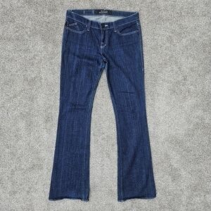 Rock & Republic Kasandra Jeans Dark Wash Bootcut Solo Color Denim Womens Size 31
